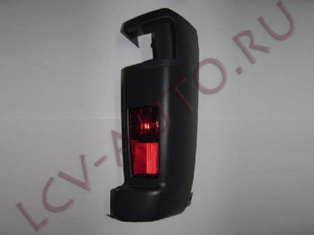 Бампер задний правый + ПТФ