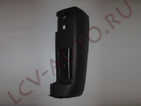 Бампер задний правый + ПТФ (только пластик)