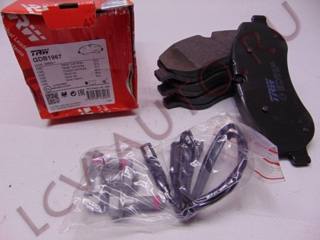 Колодки тормозные передние TR14-